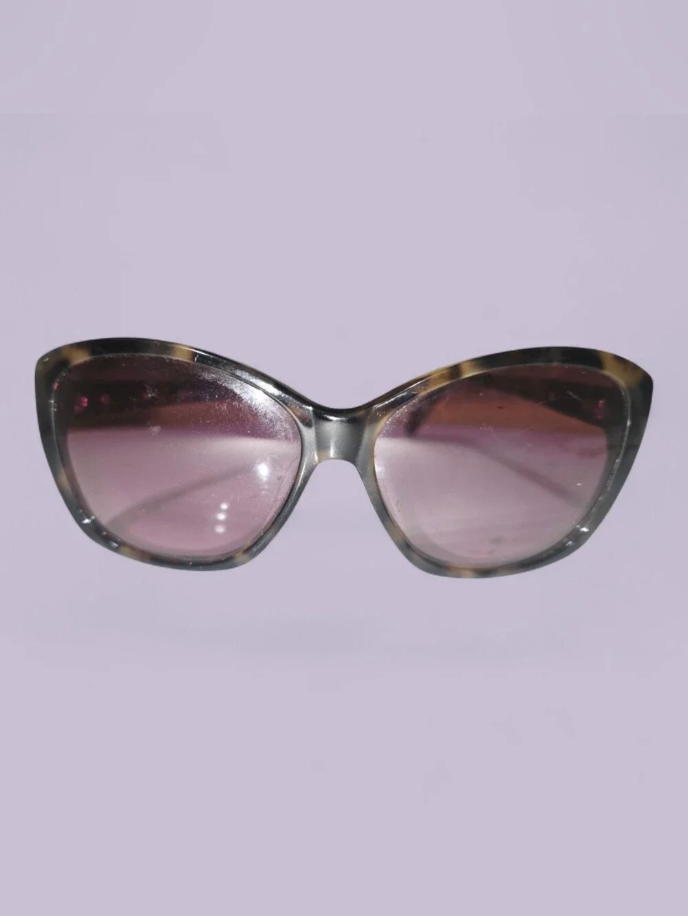 Nine West Tortoiseshell Cat-Eye Sunglasses with Brown Gradient Lenses